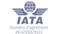 Logo iata, association internationale du transport aérien