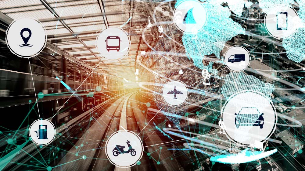 Le réseau mondial et la polyvalence des modes de transport