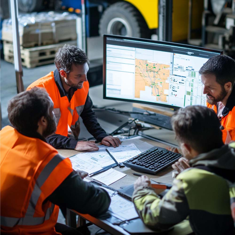 Un processus opérationnel rigoureux pour vos flux terrestres